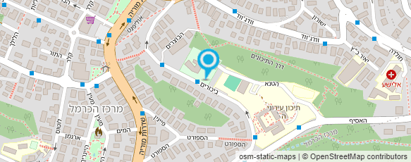 מפת הגעה אל מרכז ספורט מכבי