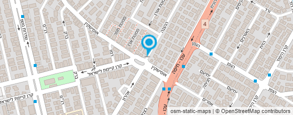 מפת הגעה אל מזל עיצוב שיער