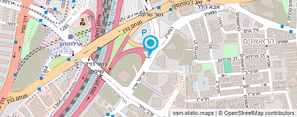 מפת הגעה אל עו"ד עפר ברוך