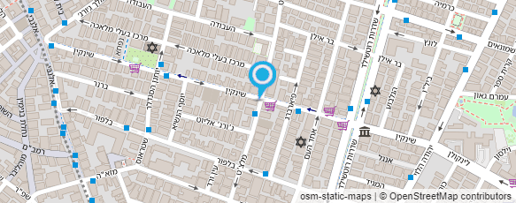 מפת הגעה אל מלצ'ט בית מרקחת