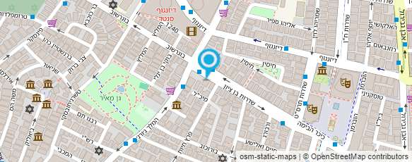 מפת הגעה אל איי.אמ.פי.דאנס