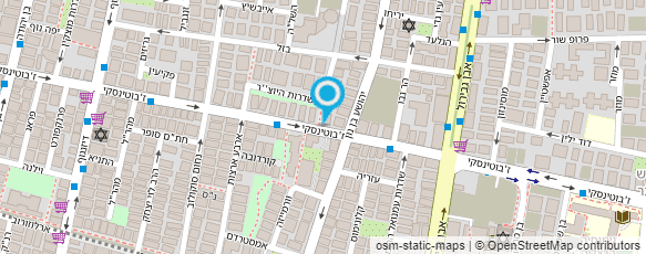 מפת הגעה אל ד"ר לוצאטו לאה