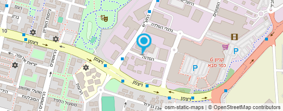 מפת הגעה אל בלמי השרון