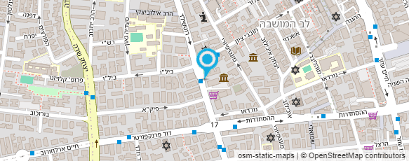 מפת הגעה אל גלריה אנגל