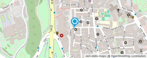 מפת הגעה אל יד שרה