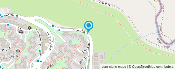 מפת הגעה אל יד שרה