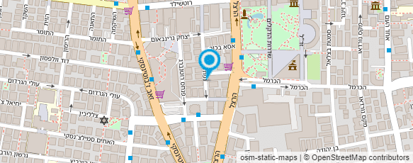 מפת הגעה אל עיצוב שיער תומר