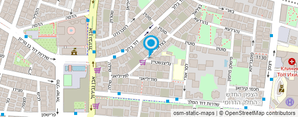 מפת הגעה אל המפל דב