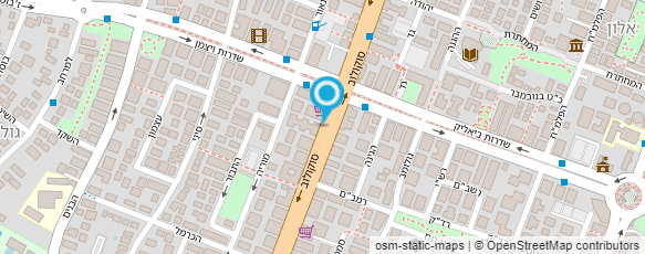 מפת הגעה אל ד"ר אמיר אלחלל