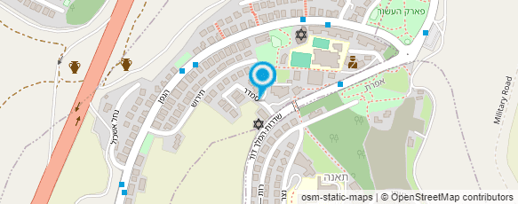 מפת הגעה אל יד שרה