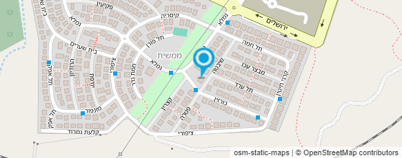 מפת הגעה אל פעוטון יובל