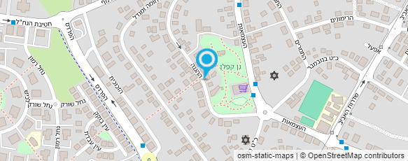 מפת הגעה אל טדי פרנקל