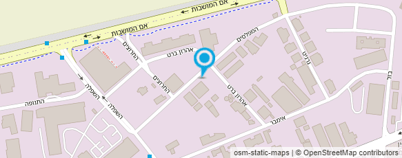 מפת הגעה אל אלונים - אמירים מוצרי עץ בע"מ