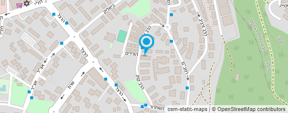 מפת הגעה אל פי.גי' הפקות יוסי פיטוסי