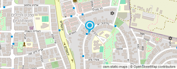 מפת הגעה אל אירית גצלר - אימון אישי עסקי