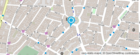 מפת הגעה אל אלון - עיצוב שיער מפת הגעה אל אלון - עיצוב שיער