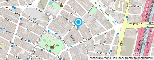 מפת הגעה אל נעלי מ.ש.מ - ד"ר סטפ