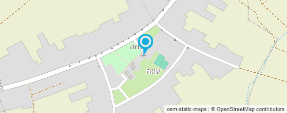 מפת הגעה אל עוזה