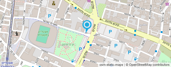 מפת הגעה אל הרשות לשיקום האסיר