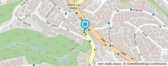 מפת הגעה אל מרפאות חרמון