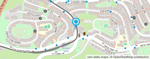 מפת הגעה אל חד פעמית