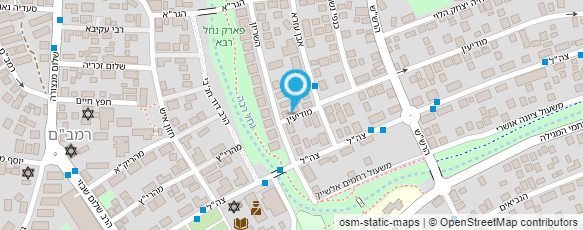 מפת הגעה אל ש.רדא בניה ופיתוח בע"מ