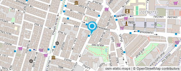 מפת הגעה אל דניאל אוזן מידע ותקשורת