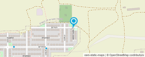 מפת הגעה אל גפרי האינסטלטור