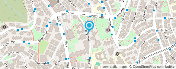 מפת הגעה אל רובנוביץ ברוך