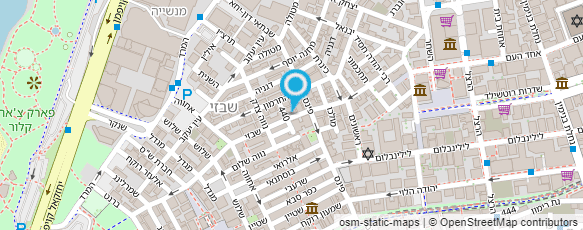 מפת הגעה אל נווה צדק