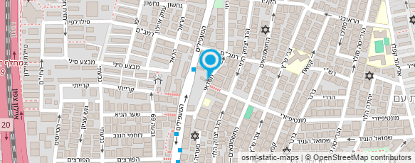 מפת הגעה אל אינקוסרביס בע"מ