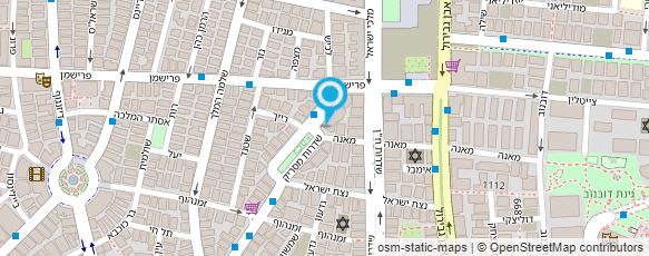 מפת הגעה אל קפה מסריק