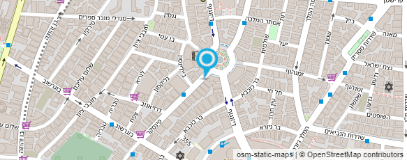 מפת הגעה אל סנדלריית אקספרס