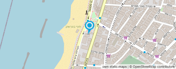 מפת הגעה אל מקדונלד'ס