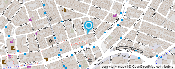 מפת הגעה אל בן-חיים חיים