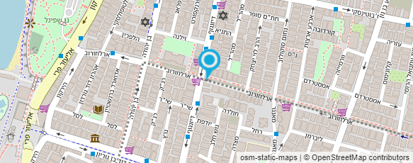 מפת הגעה אל פיצה האט