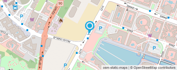 מפת הגעה אל פיצה האט