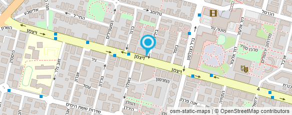 מפת הגעה אל פיצה האט