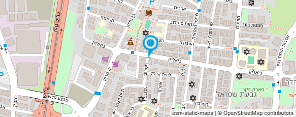 מפת הגעה אל ד"ר גילה גבריאלוב