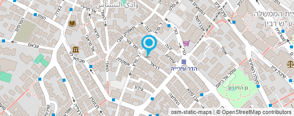 מפת הגעה אל מוניות חיפה