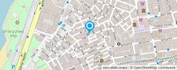 מפת הגעה אל מספרת נוה צדק