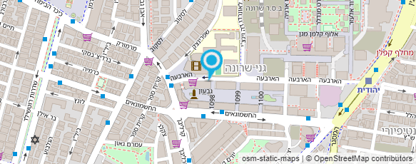 מפת הגעה אל לוין רוי