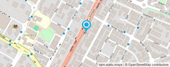 מפת הגעה אל מרכז שרון פז