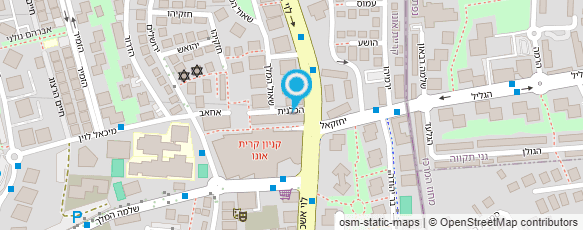 מפת הגעה אל ד"ר קלינגר יוחנן