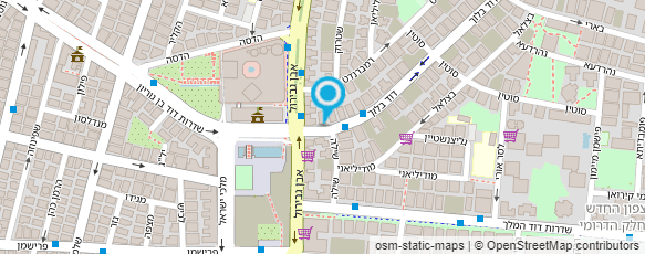 מפת הגעה אל עו''ד עוזיאל אילן