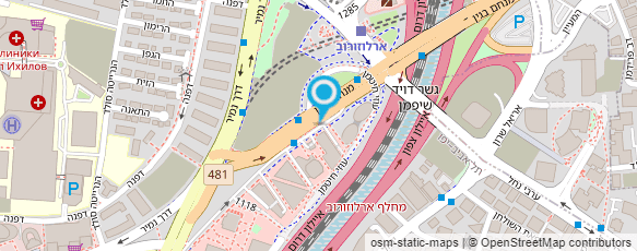 מפת הגעה אל מייל אורון