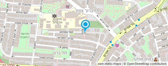 מפת הגעה אל בלומנטל רחל