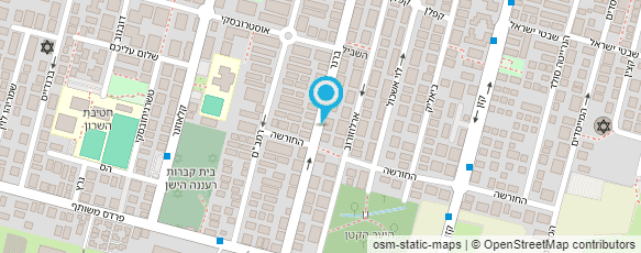 מפת הגעה אל ד"ר פריד מרדכי