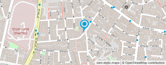 מפת הגעה אל כהן דוד בנימין