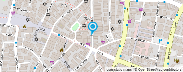 מפת הגעה אל שר אסתטיק סנטר